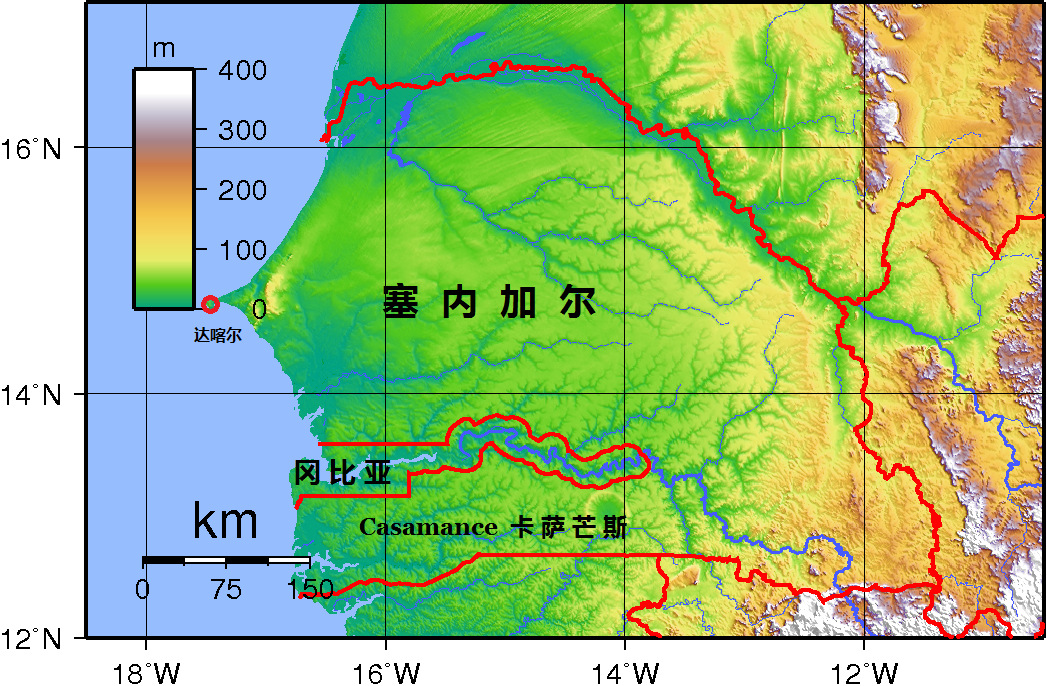 7. 塞内加尔的卡萨芒斯(casamance)地带