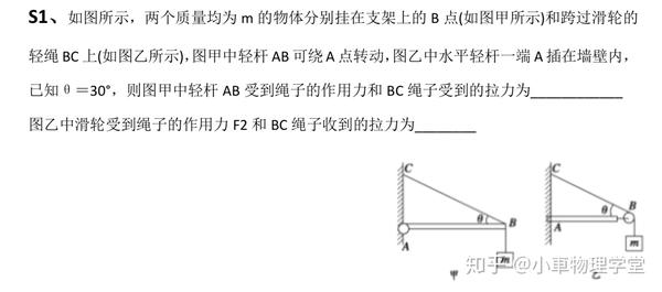 轻绳,轻杆的两种模型--你需要一次性梳理清楚!