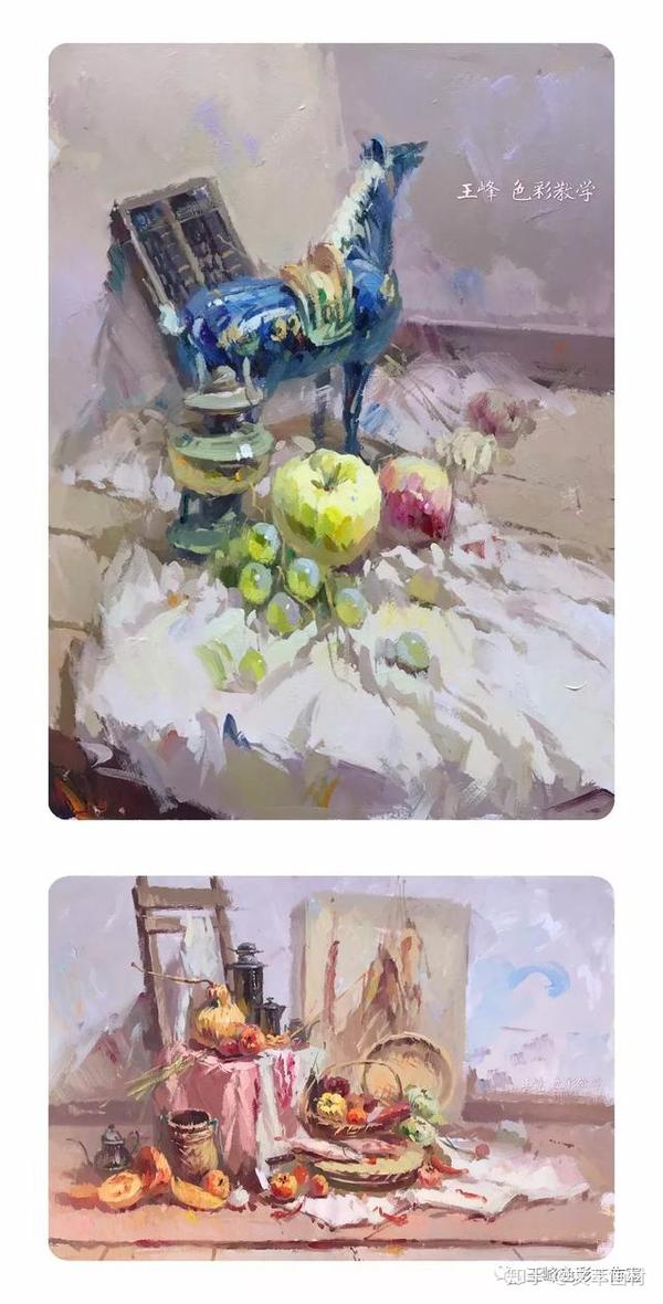 文萃画材赞助2019年第二届王峰色彩研修班优秀作品欣赏
