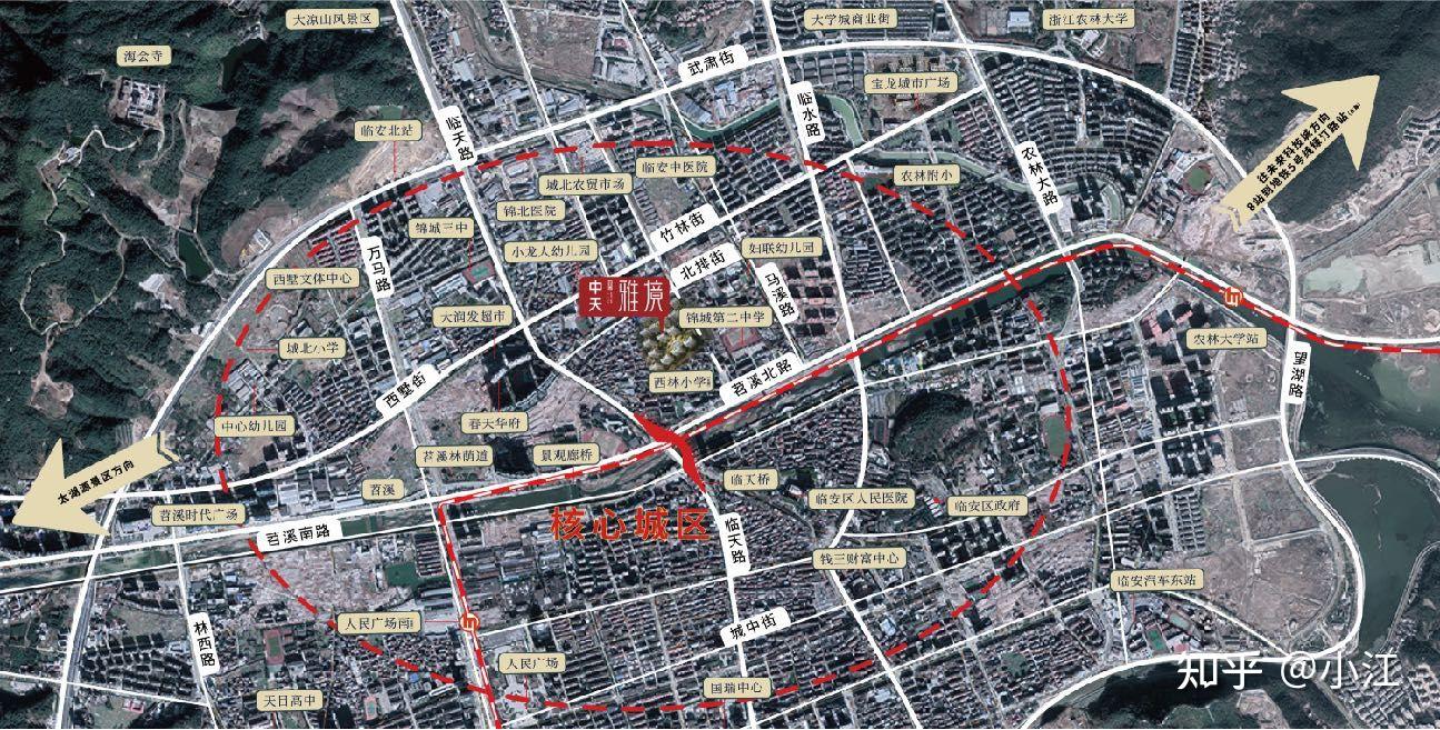 楼层为16-18f,共计1140户7915区域板块:杭州市临安区锦北核心板块