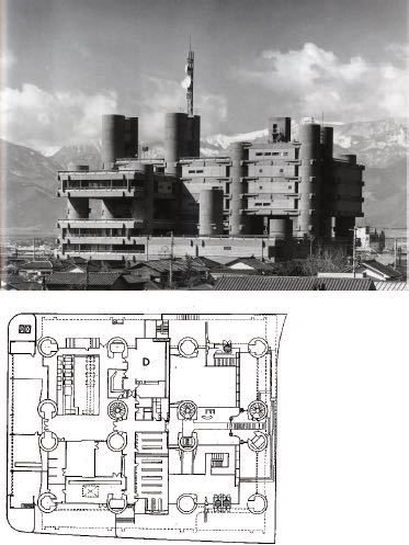 山梨文化会馆,丹下健三,1967