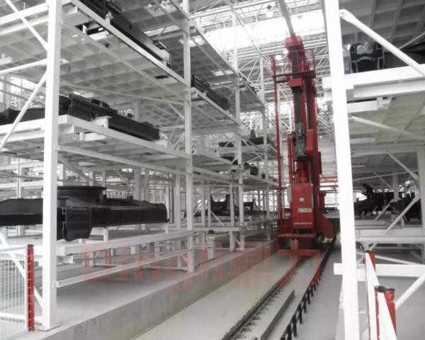 广州货架厂---多层水平旋转式货架的最佳长度应该是多少呢?