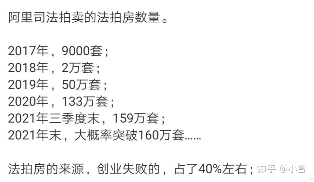 法拍房越来越多的5大原因