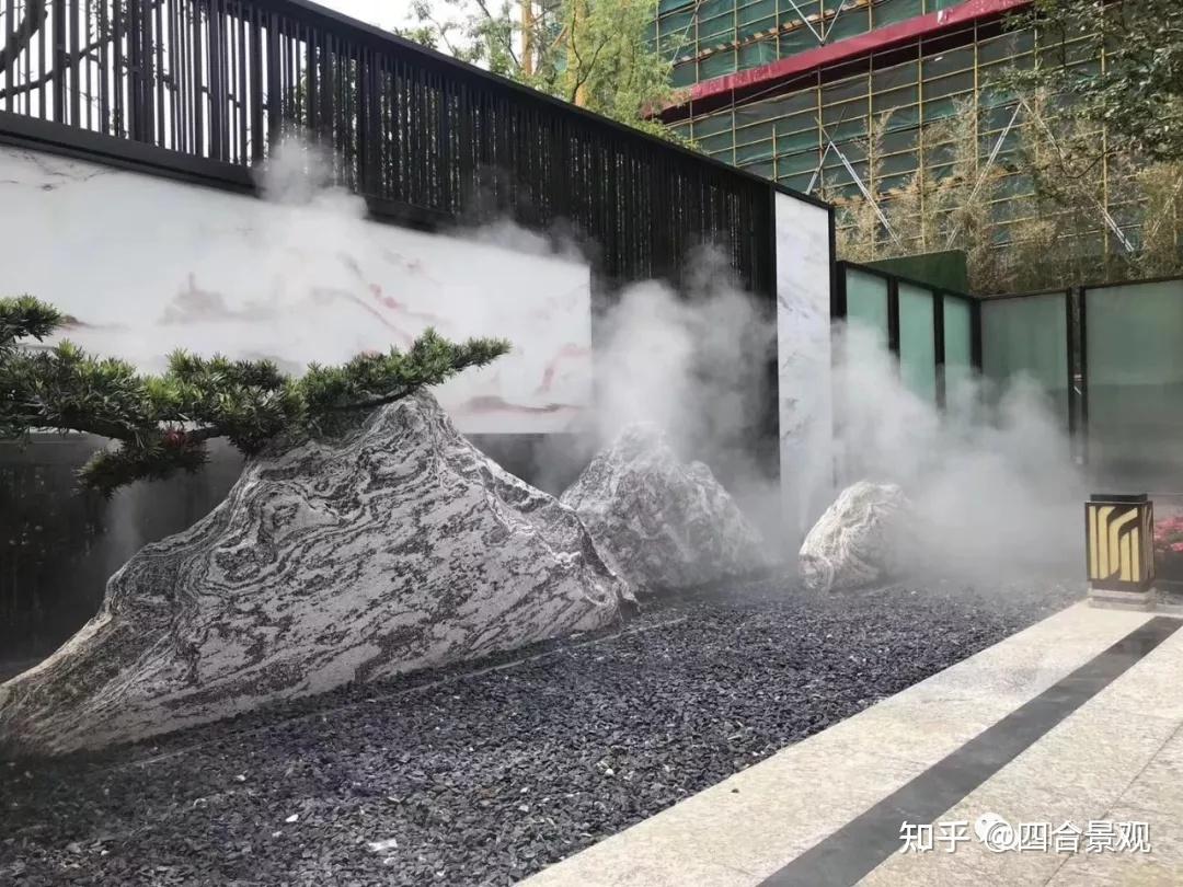 景观石之泰山石切片组合