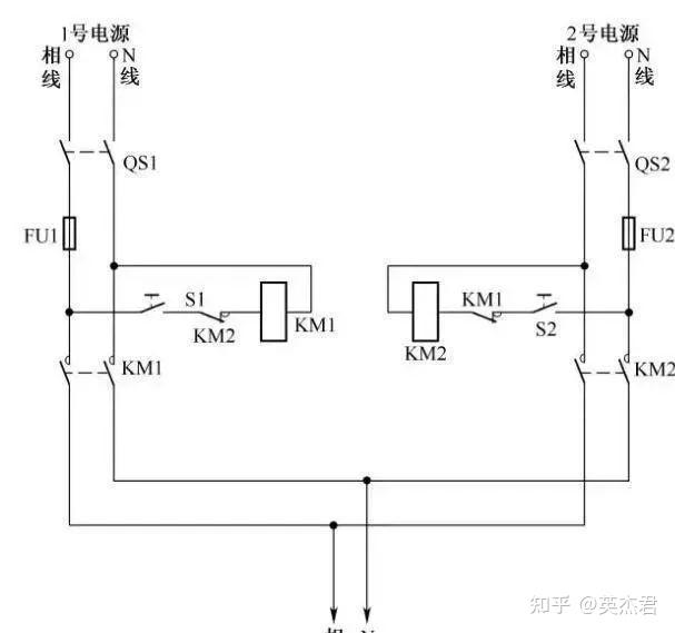 电工接线图 知乎