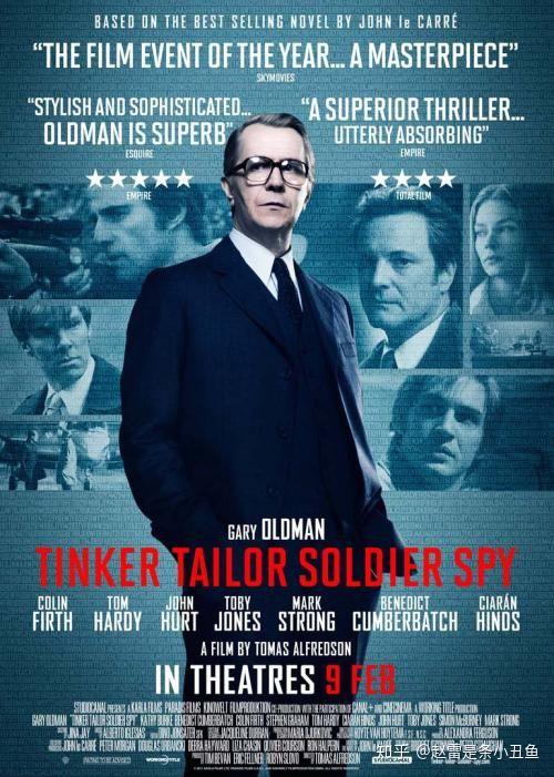 今天要推的电影是一部众星云集的英国谍战片《tinker  tailor