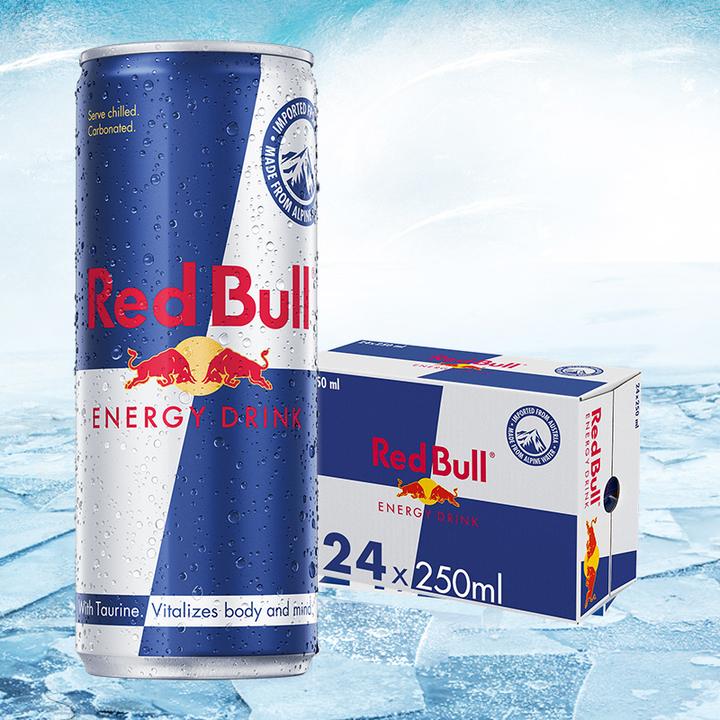 奥地利原装进口 红牛(red bull)含气维生素功能饮料