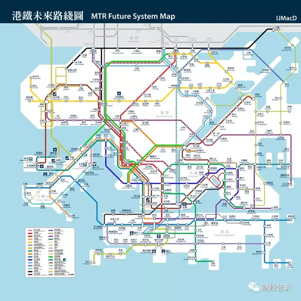 例如,有地铁爱好者建议从南港岛线的海逸半岛站延伸修建地铁到南丫岛