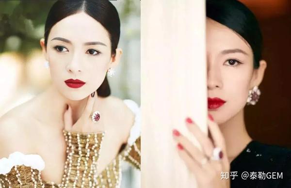 这些喜欢佩戴红宝石戒指中国女明星们
