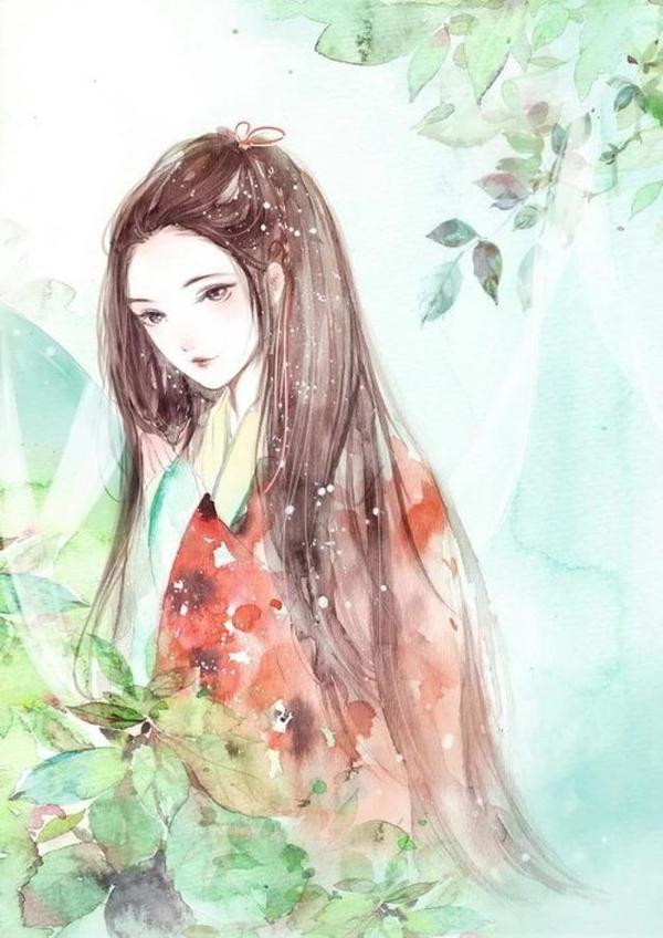 古风美图:唯美手绘画,气质高雅,神采奕奕的古风美人!