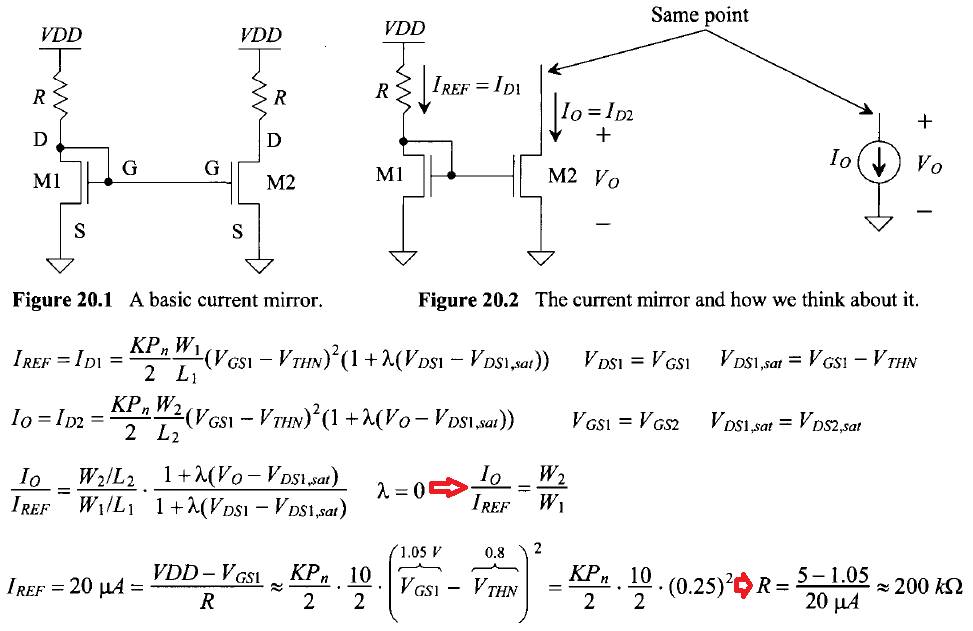 CMOS电路设计布局与仿真 第20章电流镜 知乎