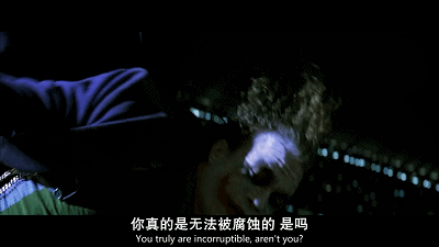 蝙蝠侠黑暗骑士小丑所要证明的是混乱将带来更大的公平