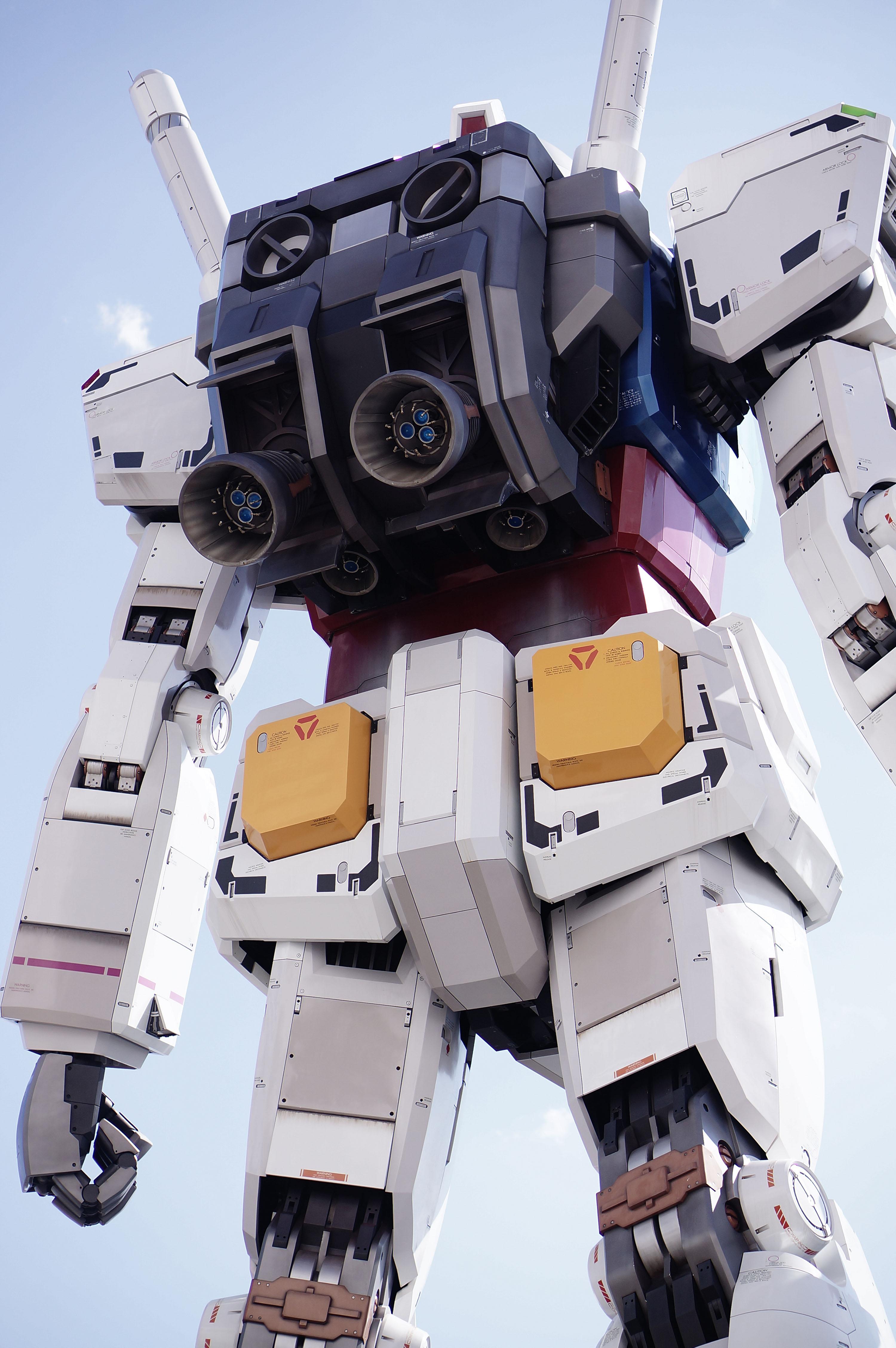 从这个巨型1:1模型的细节可以看得出,日本人的机器人技术非常厉害