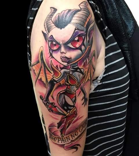 冷话题聊聊dota2的纹身hoho