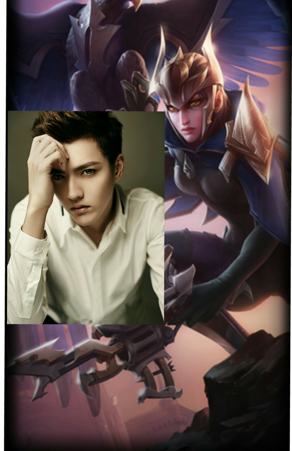 没人觉得吴亦凡很像奎因吗,虽然性别不同