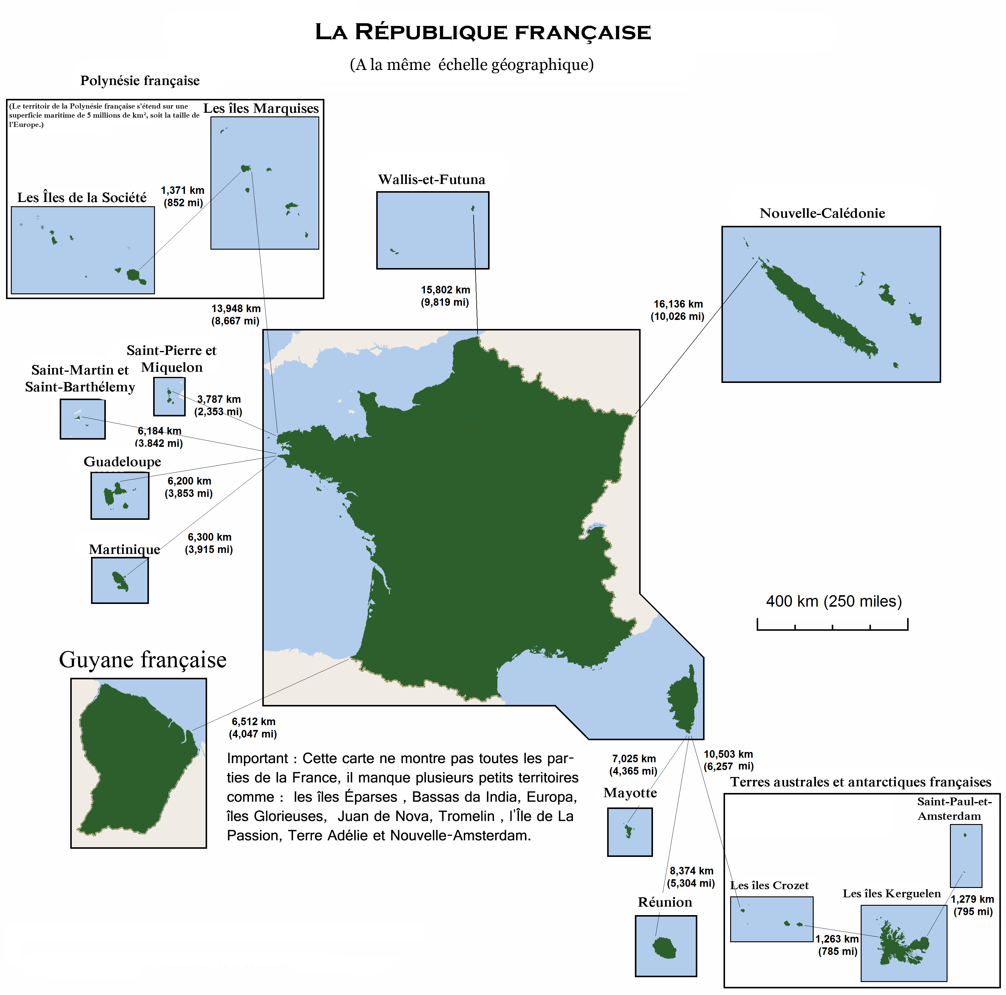 (terres australes franaises 注 法国大区(région,一级行政区