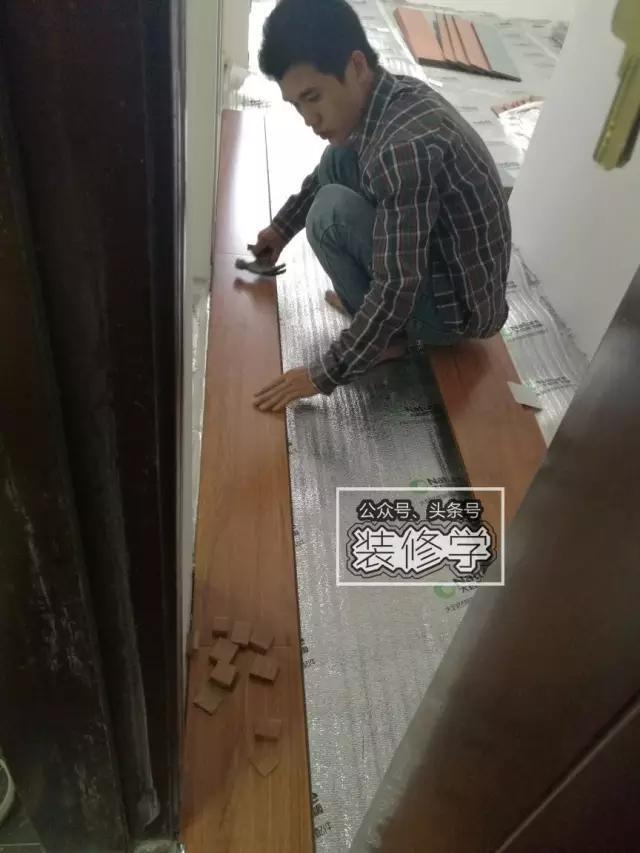 （木地板知识）50张图带你看完强化地板安装全过程 - 知乎