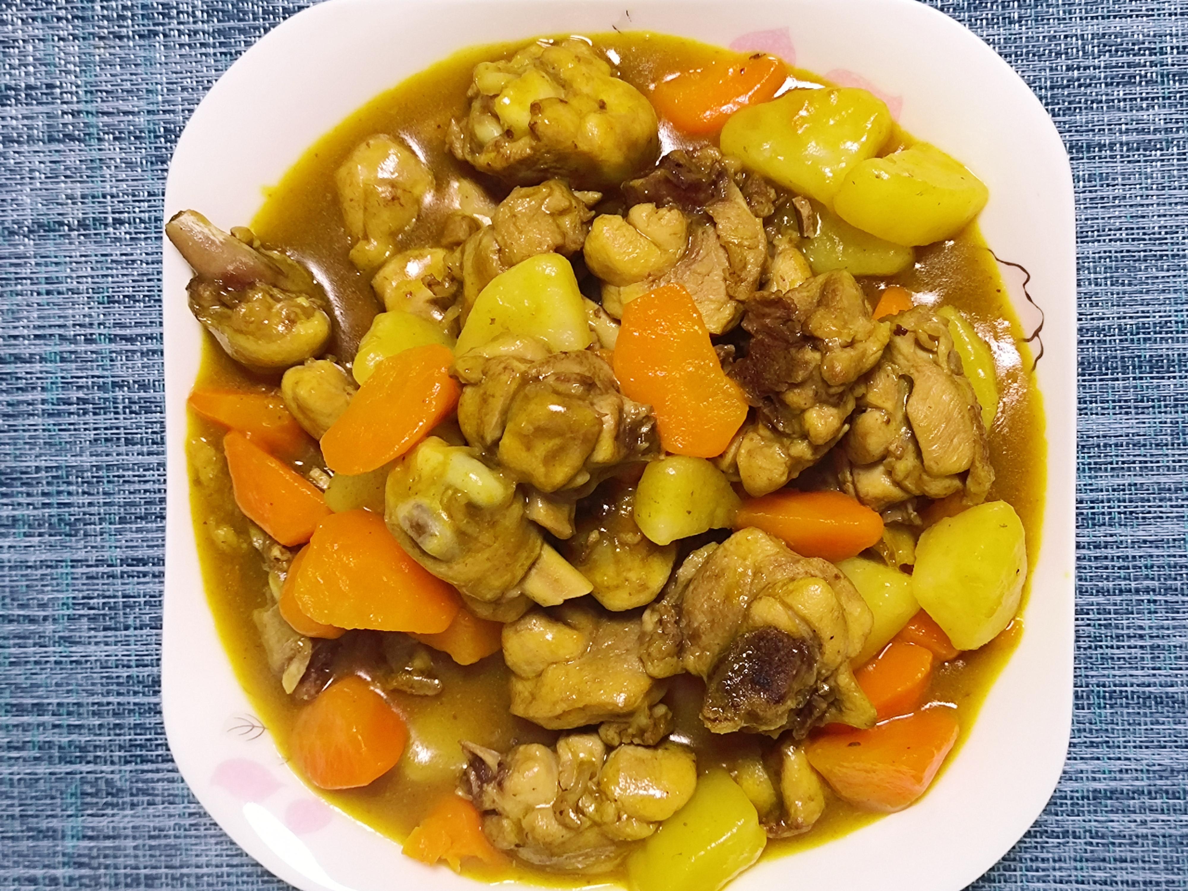 只好是乔 的想法: 咖喱鸡块 | 93美食名称:咖喱鸡肉 br>99在哪吃