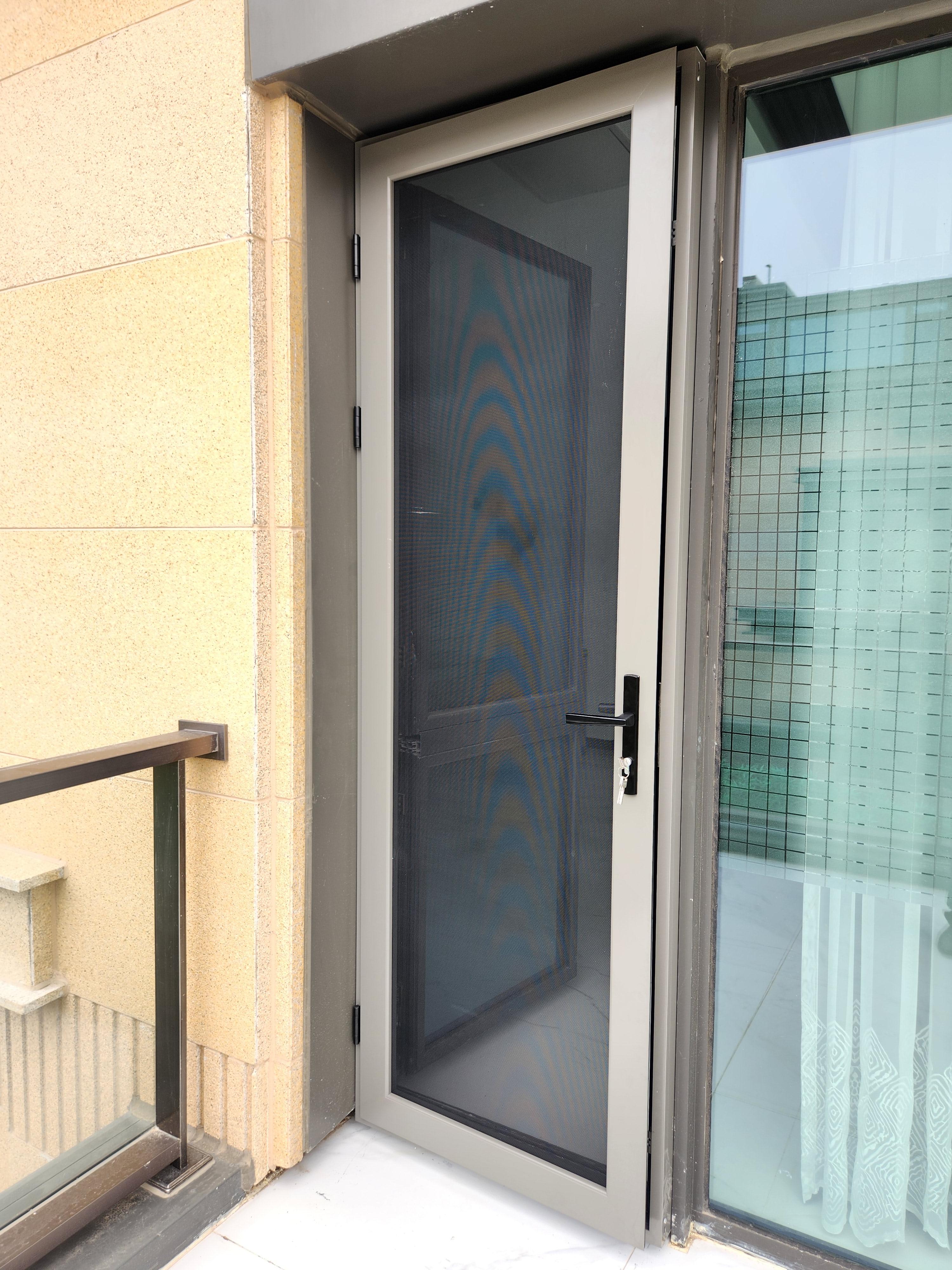 金刚网纱门防盗性能与产品制作工艺,五金锁具配件,纱网胶条辅料