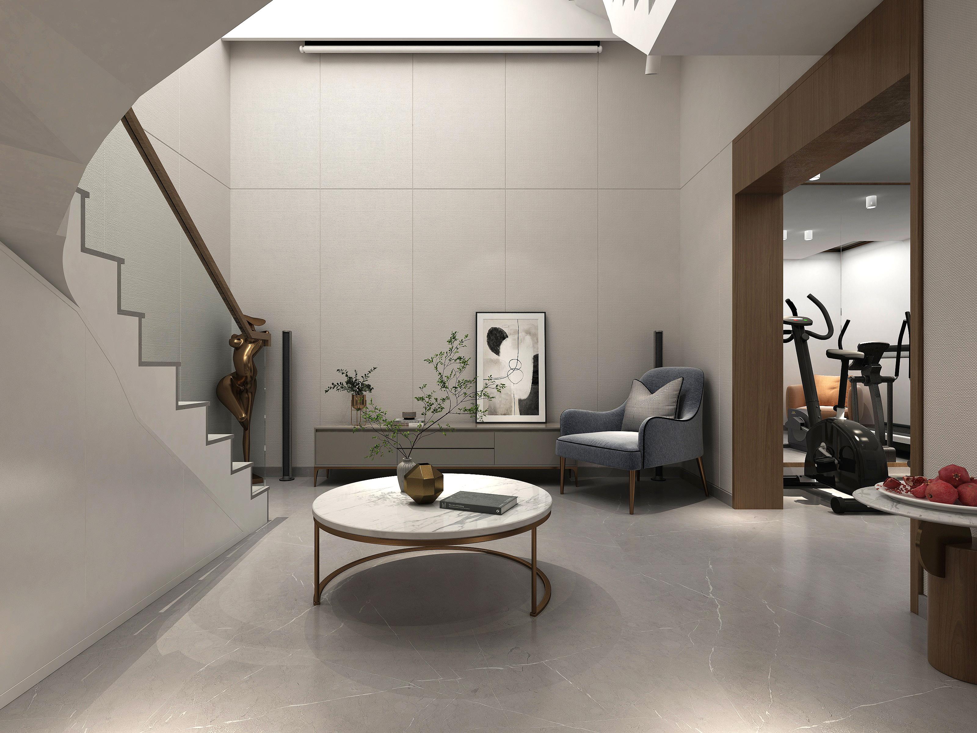 艺沐思维设计 的想法: 地下室设计案例 | 这是一个一层带地下室的户型