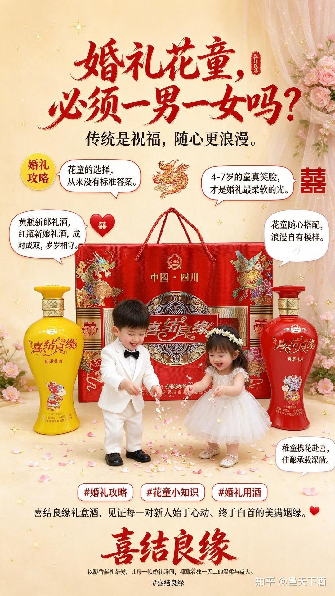 婚礼花童不必一男一女！随心定格浪漫