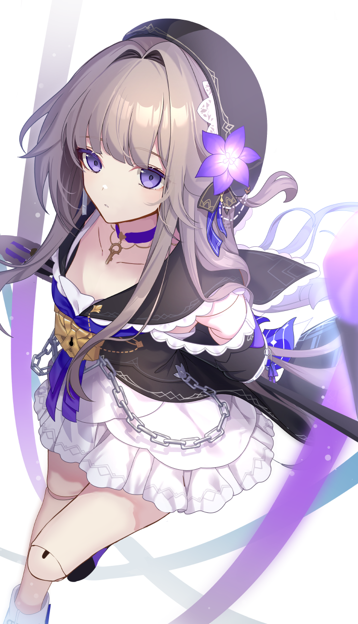 施恩 的想法: 傲娇公主黑塔,身份神秘莫测 | 紫色百合花!