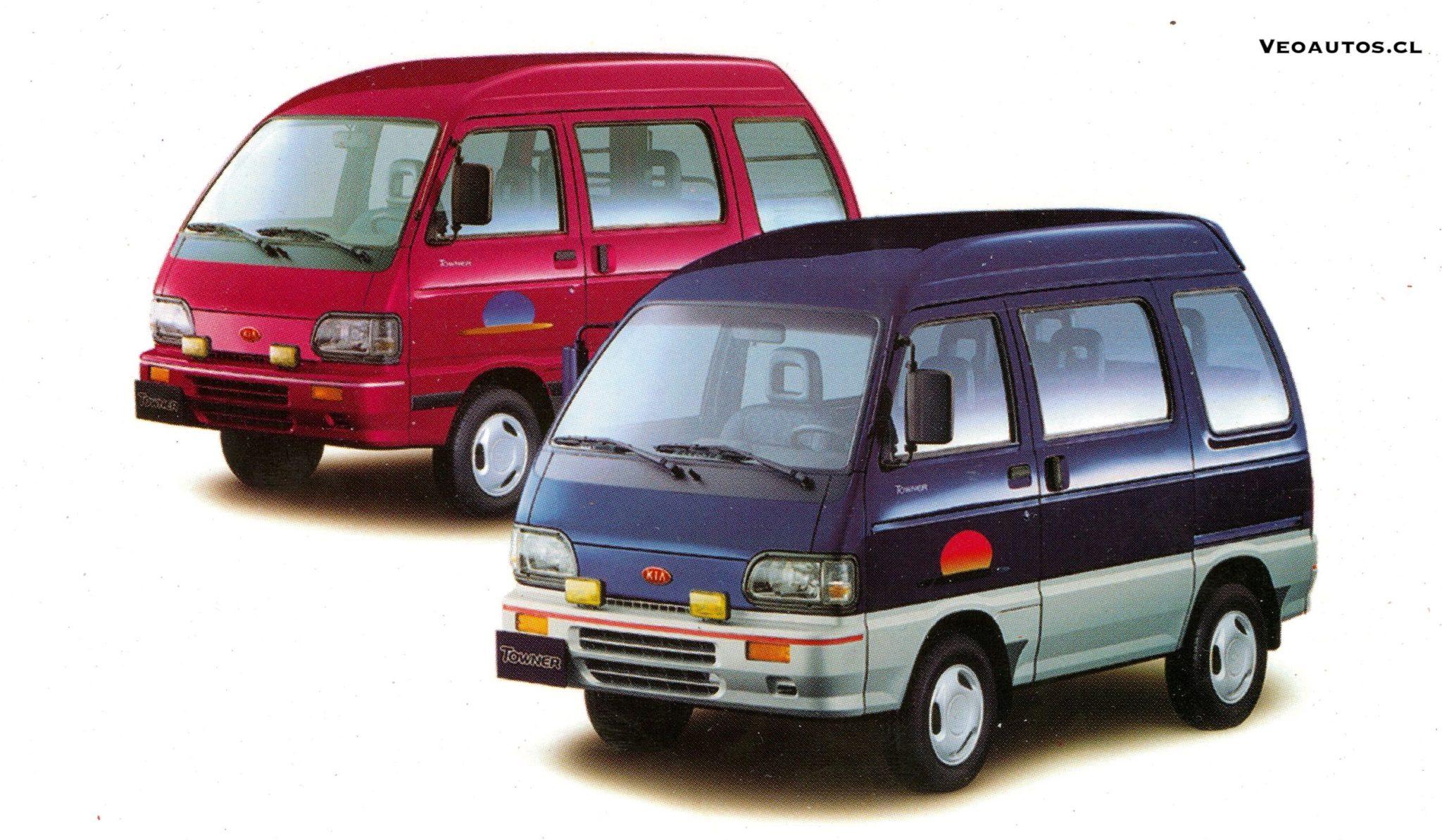 van有引力 的想法: 上世纪90年代起亚towner微型面包车 