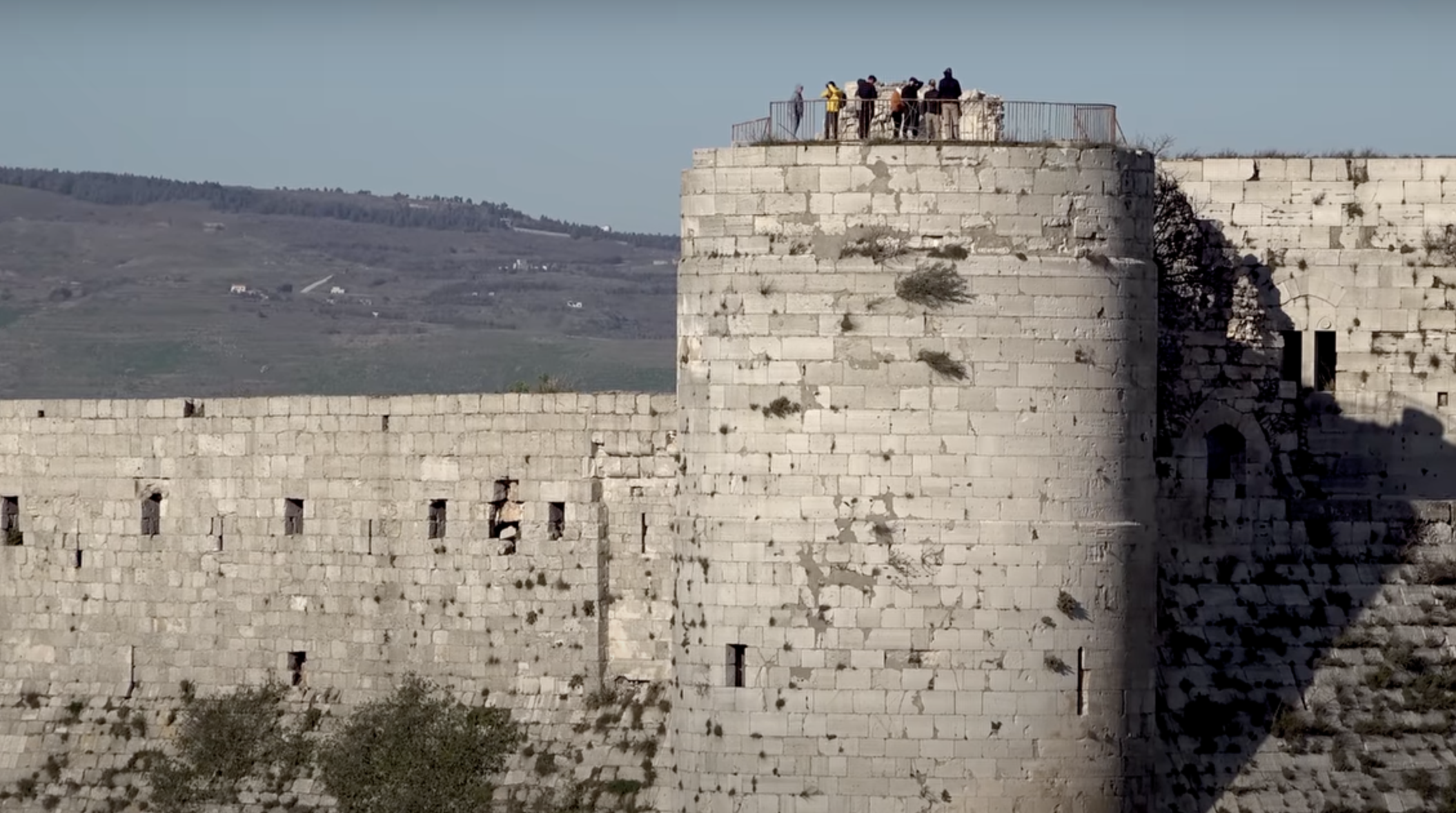三眼乌鸦 的想法: 克拉克骑士堡(krak des chevaliers)是中世纪最著名