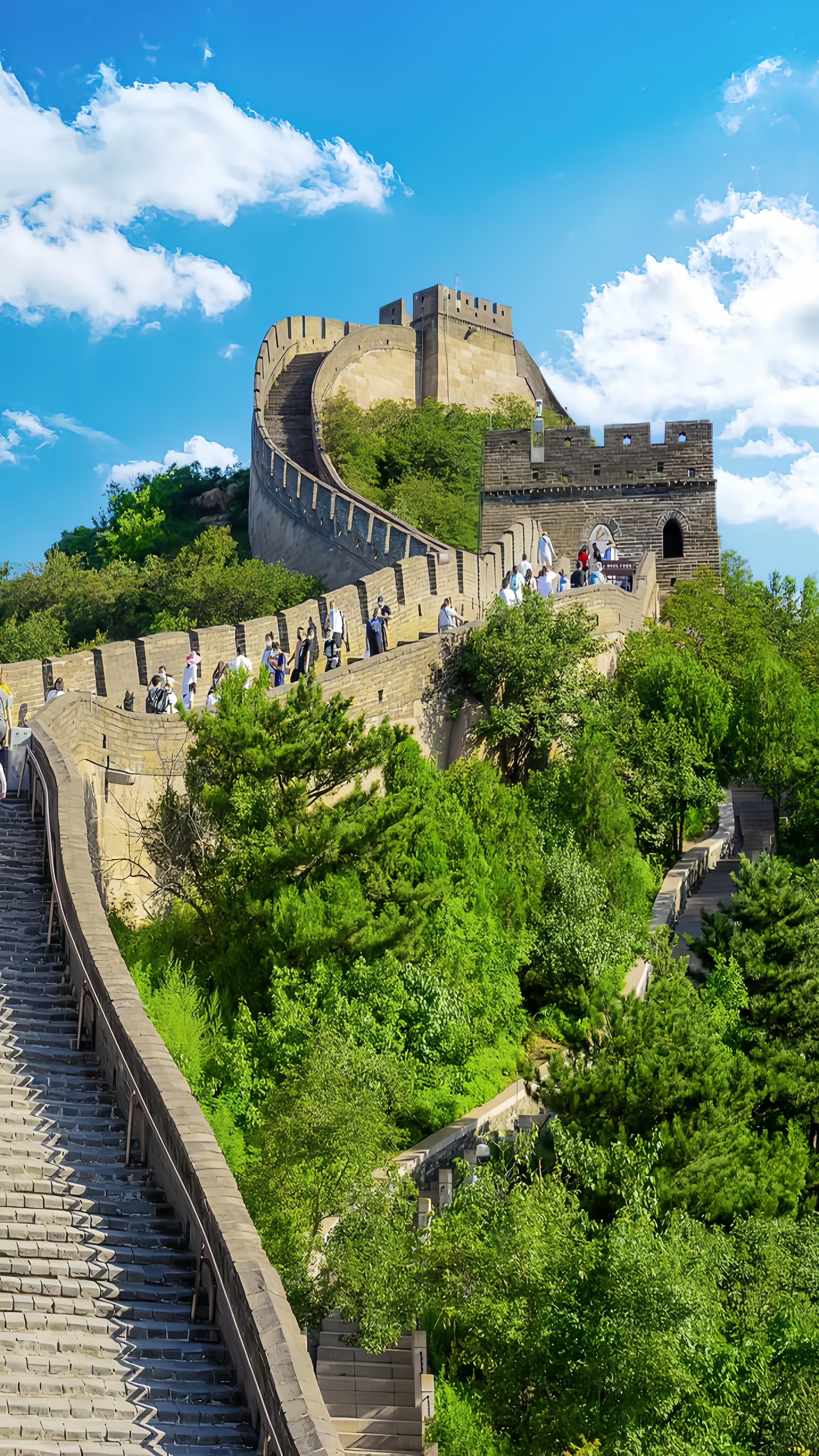 不到长城非好汉这辈子一定要和心爱的人去一趟北京八达岭长城啊一起去