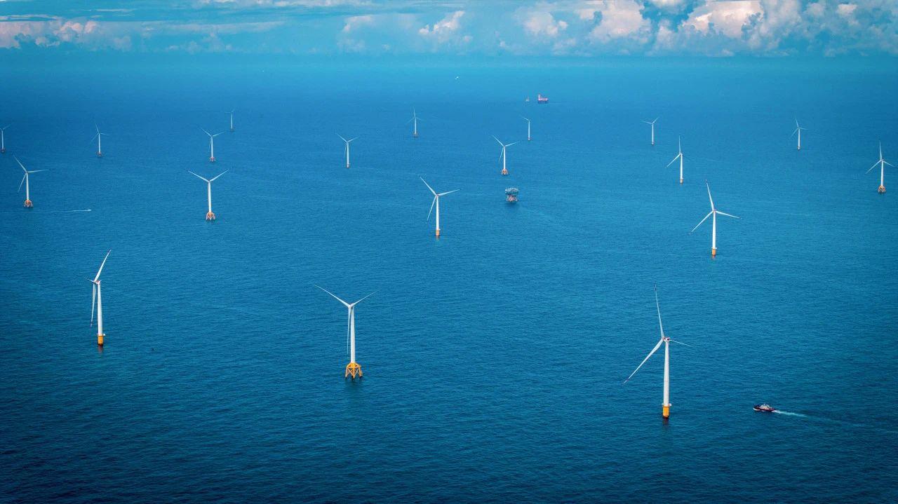 全面投产大湾区首个百万千瓦级海上风电场12月12日随着中国能建中电
