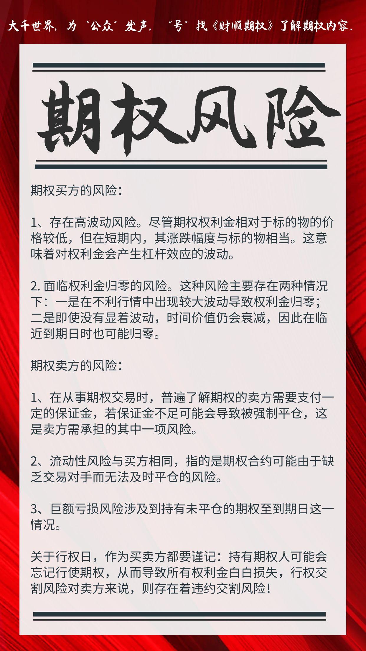 购买期权有风险吗安全吗为什么
