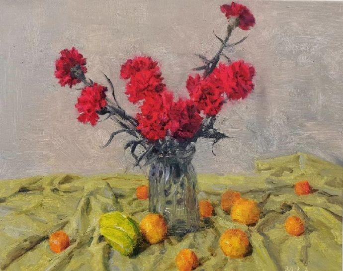 九方画室 的想法: 九方艺考 | 颜苏平老师的油画静物作品欣赏 67