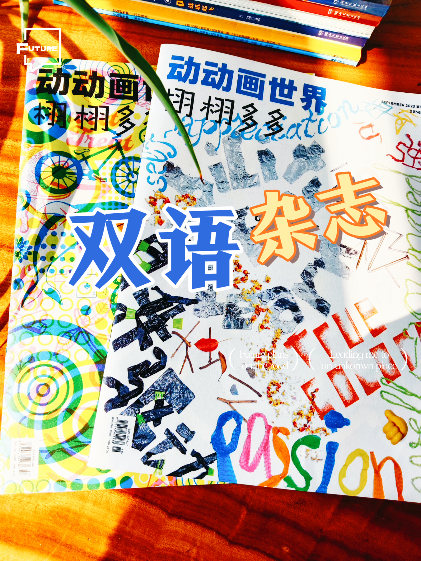 睿缘茶姐 的想法: 小学生双语杂志,动动画世界栩栩多多
