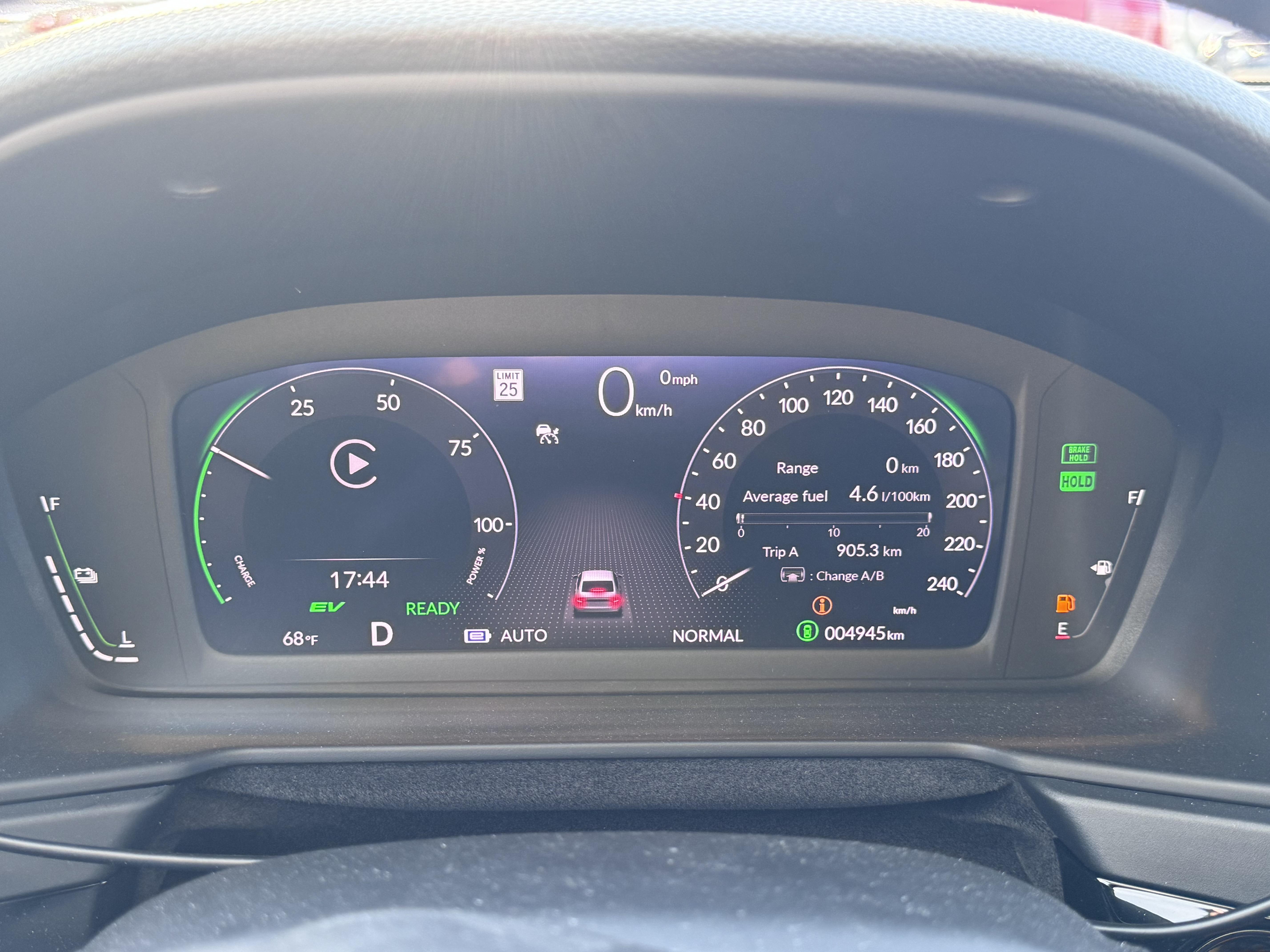 5000公里实测新雅阁油耗又有进步11代雅阁混动提车后跑了5000公里总