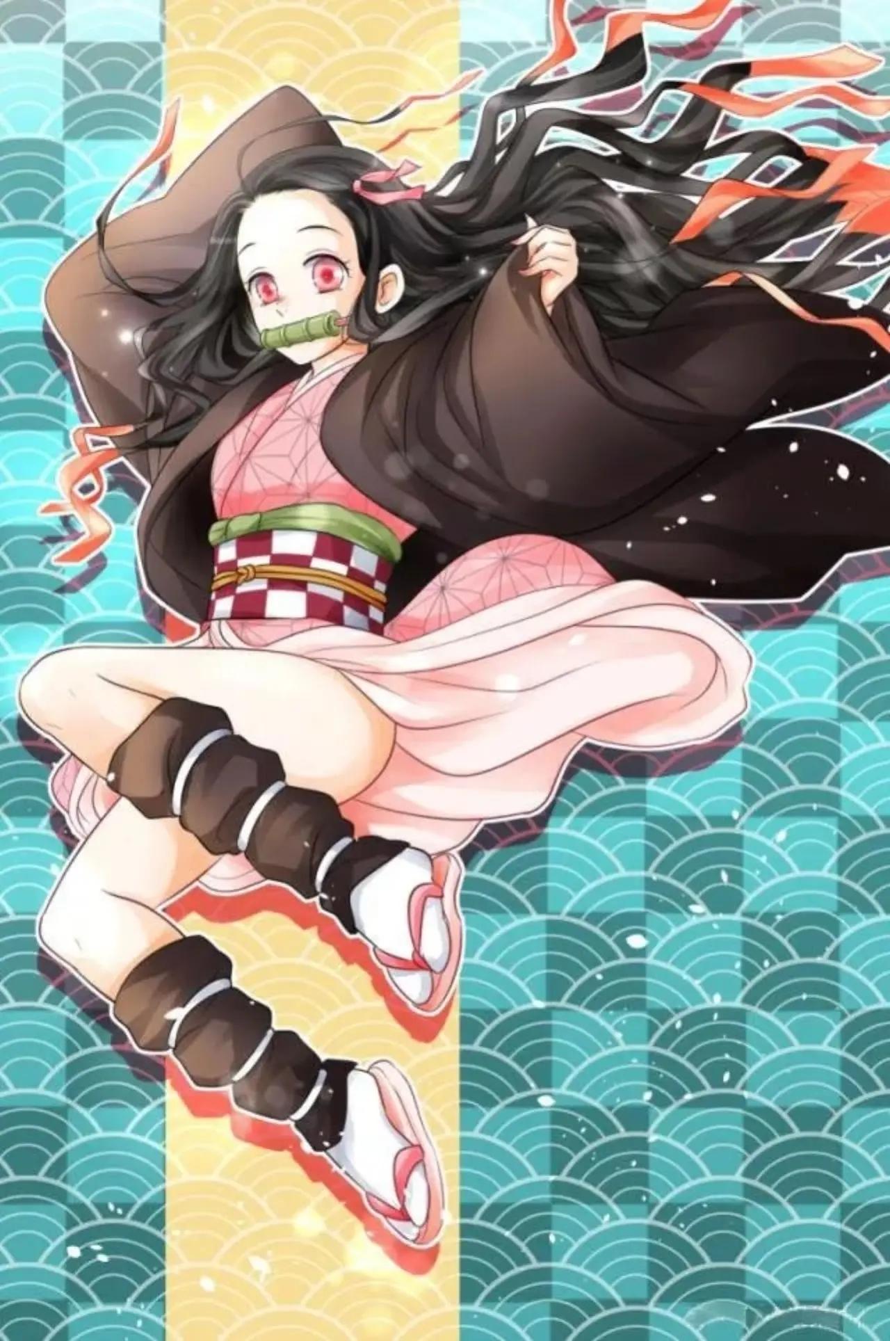 的想法: 《鬼灭之刃》角色美图:灶门祢豆子