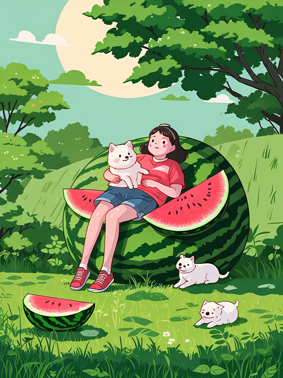 等阿狸的猫 的想法: 插画