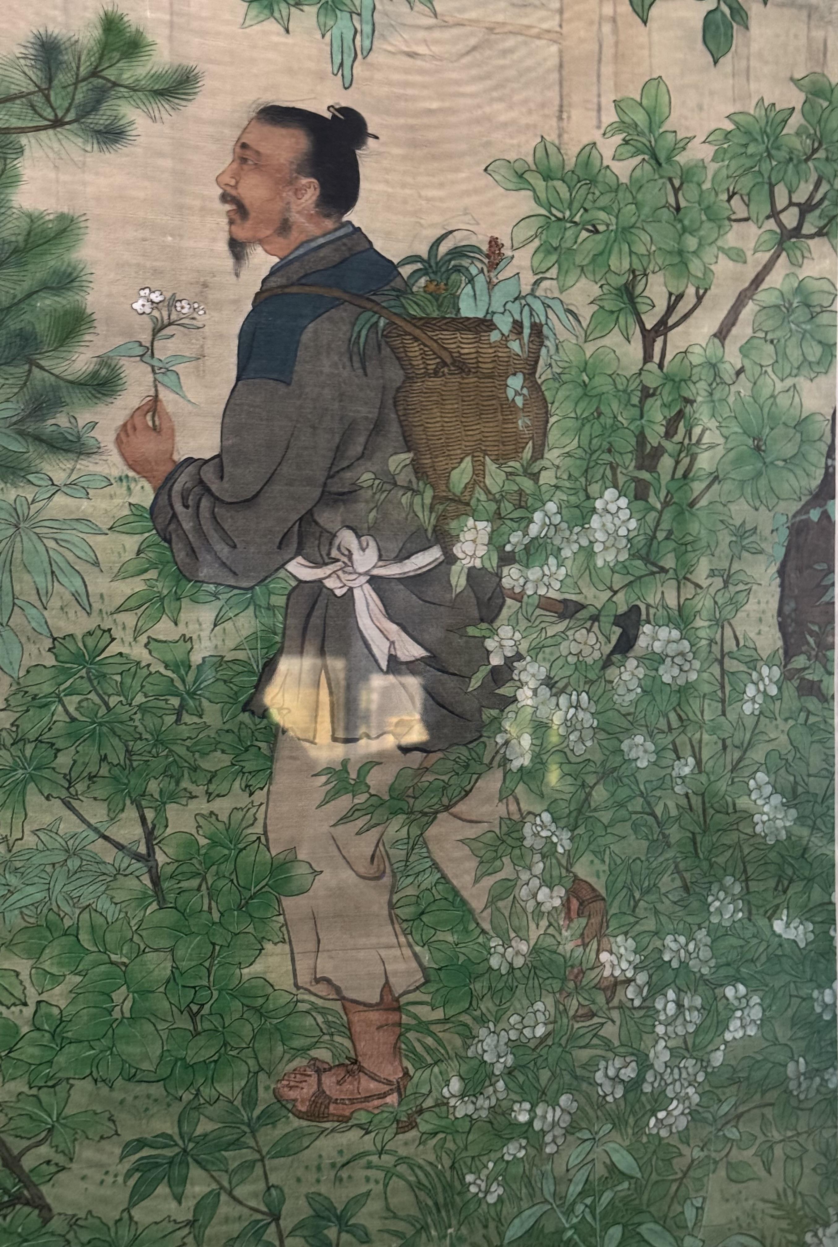陈安 的想法: 医药学家李时珍院士在做田野考察