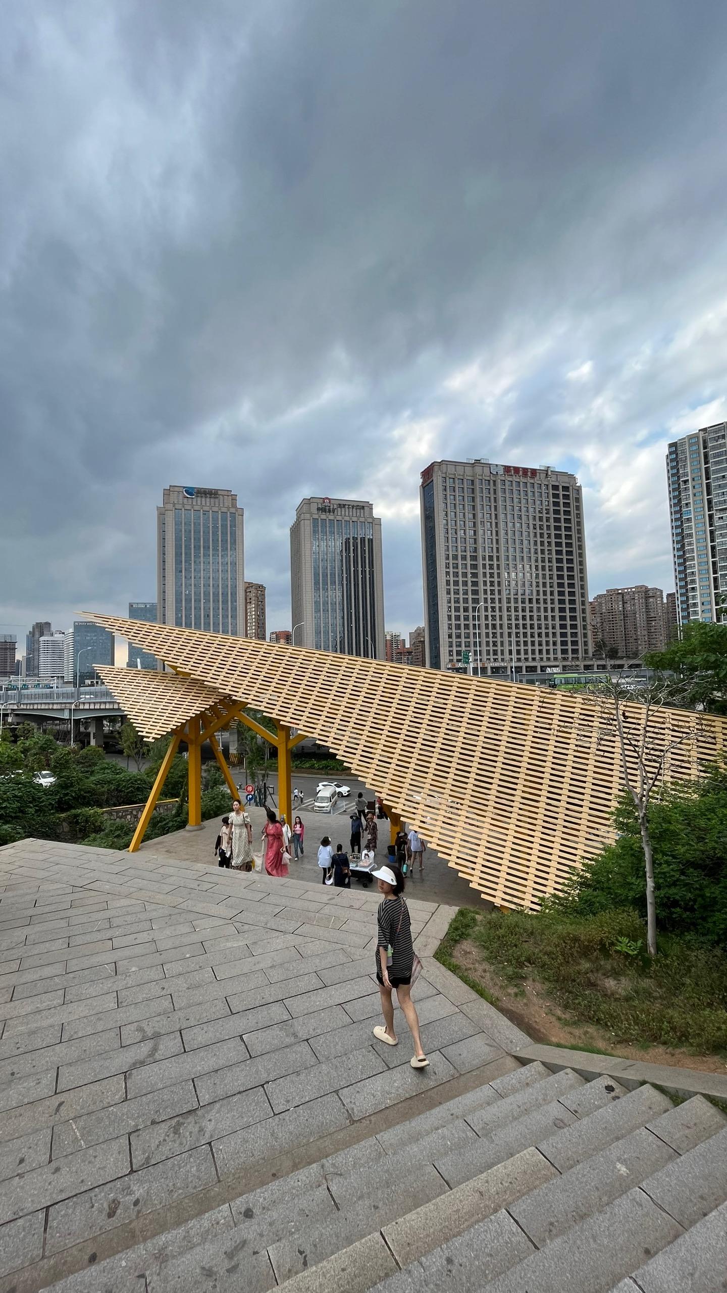野生建筑师刘某 的想法: 湖南省植物园大门