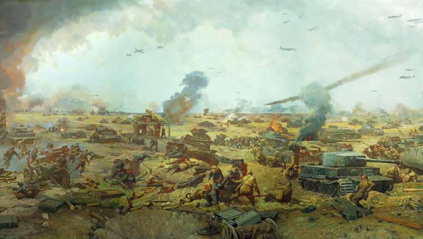 库尔斯克大会战第二次世界大战苏德战争期间苏军于1943