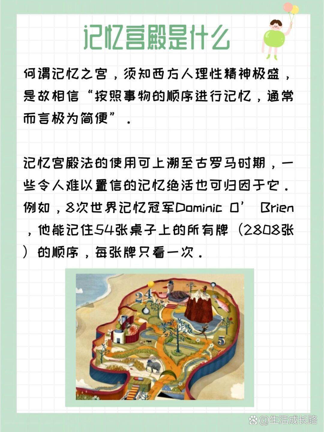 记忆宫殿的使用可以追溯至古