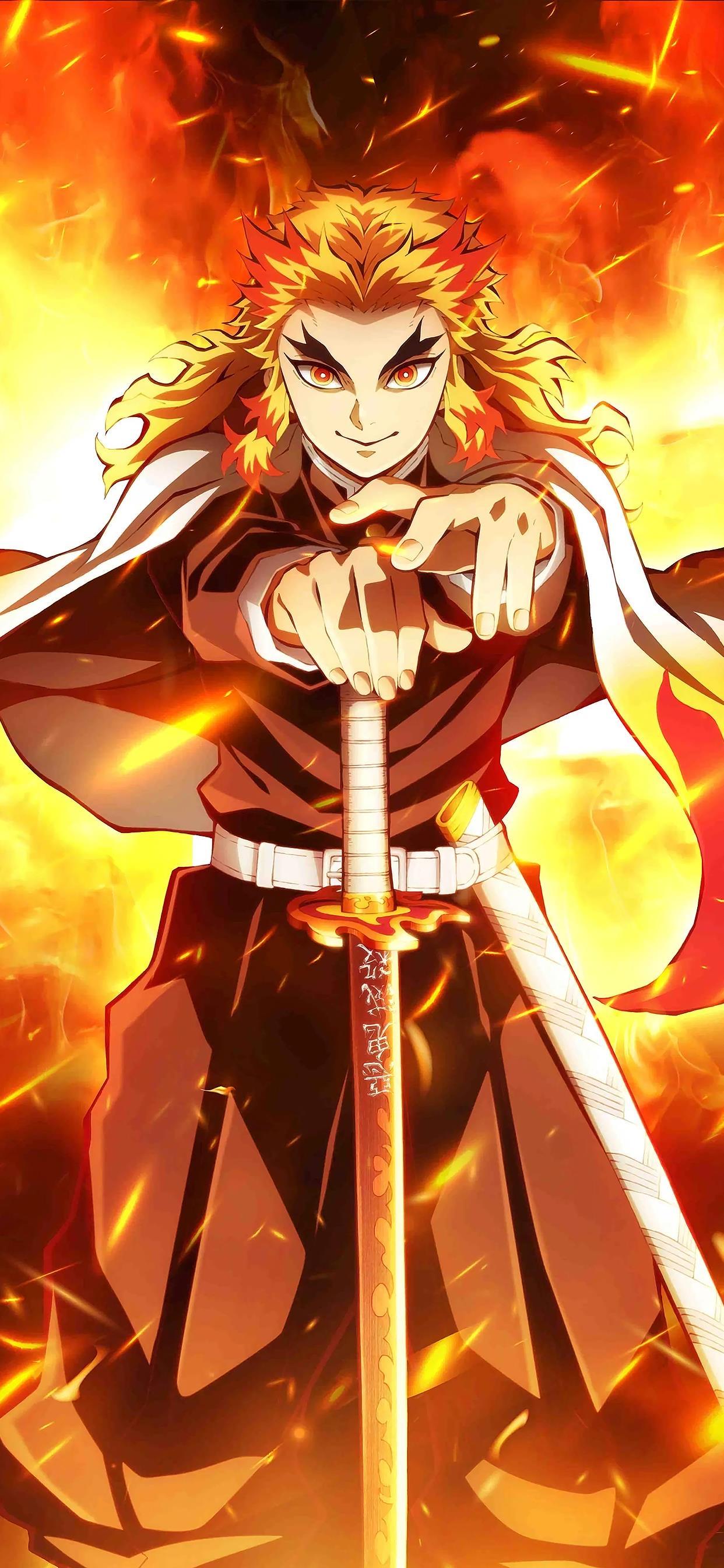 动画中,炭治郎与伙伴善逸