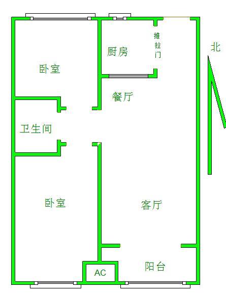 冬冬冬 的想法 今日二手房推荐:假日丽城86平米两居室 br br>又是一