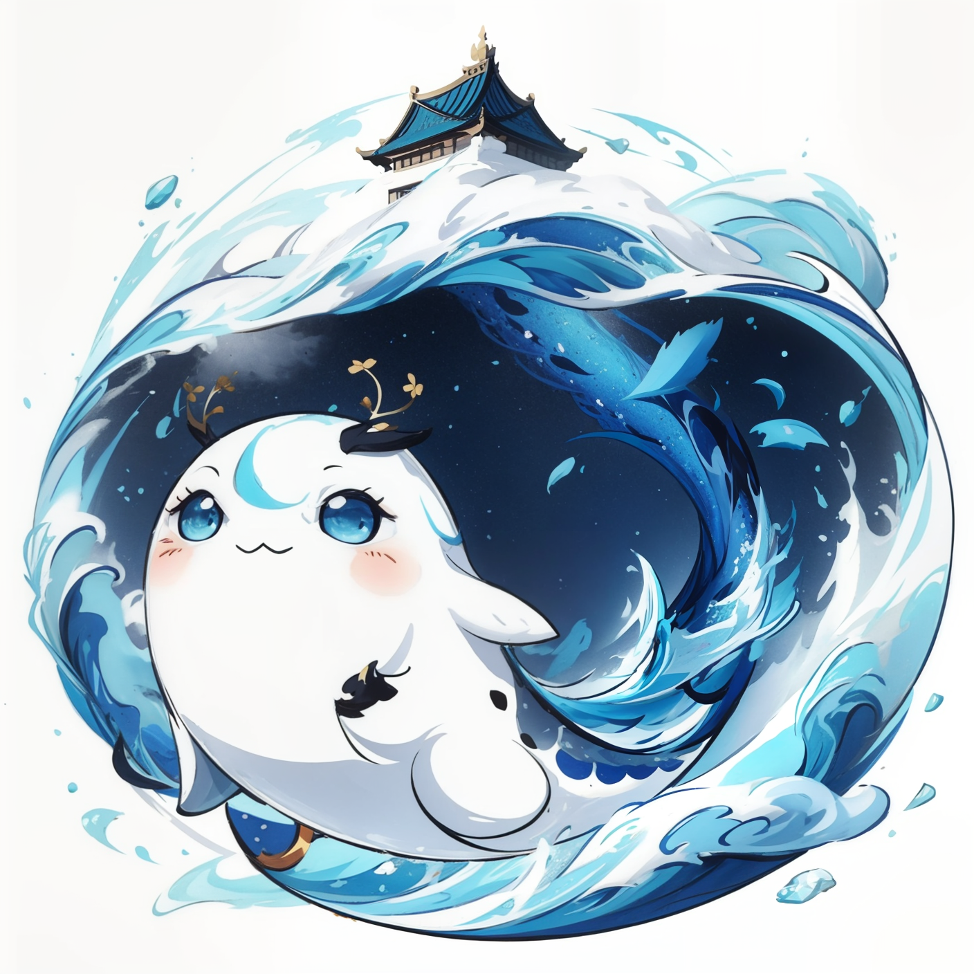 阿宝讲故事 的想法: 山海经萌兽之 ai