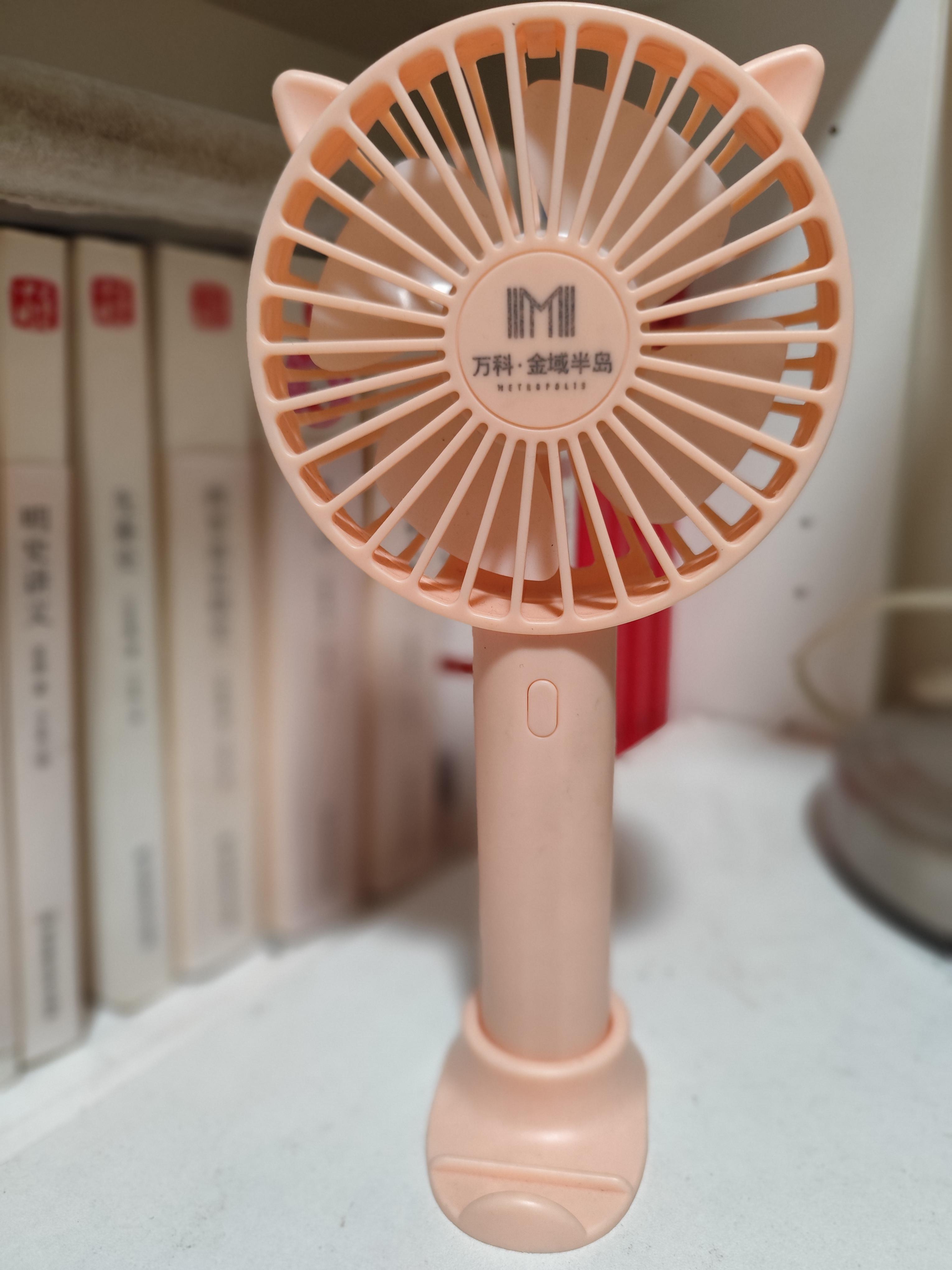 这个夏天很有意思的一件事是领了一堆小电风扇