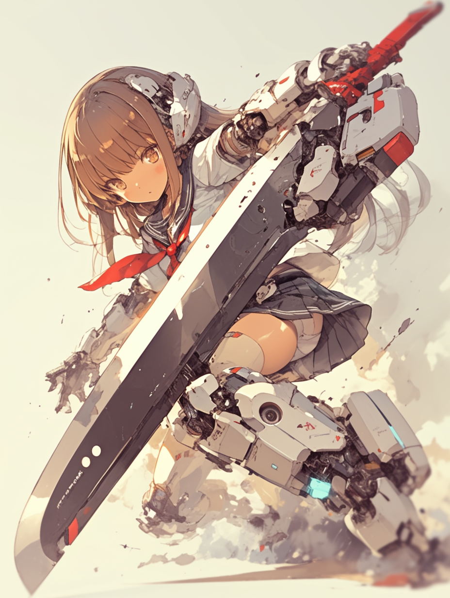 李宝库 的想法: 第一次在mj使用反向词创作#ai插画