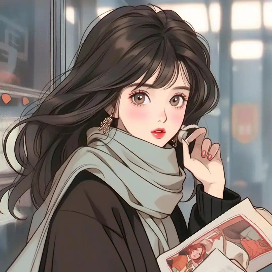 刚刚好 的想法: 你也喜欢长发飘飘的女生头像吗?