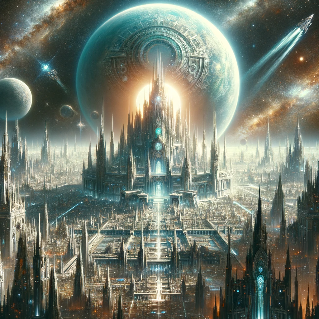 的想法: 每日ai图片|神圣泰拉 | 神圣泰拉(holy terra),在《战锤 40