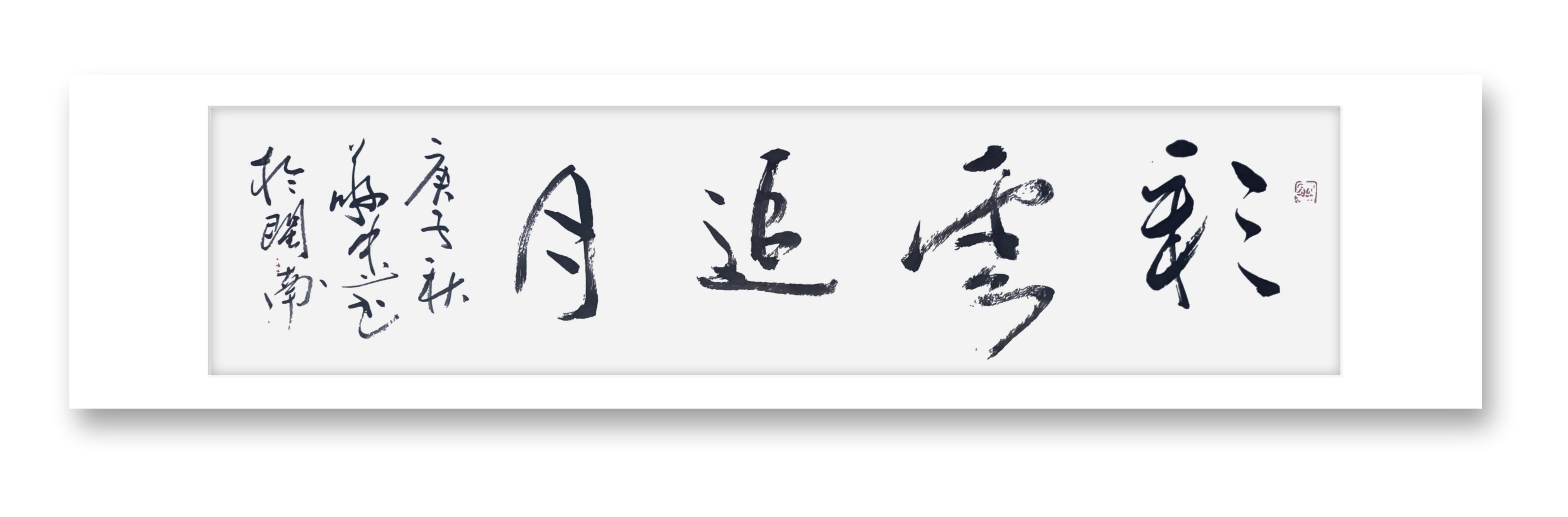 画家蔡敬忠 的想法: 蔡敬忠书法作品欣赏《彩云追月》 | 92 拍摄