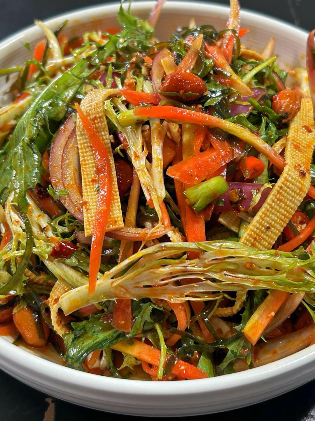 蜀州美食 的想法: 爽口大拌菜 开胃解腻!