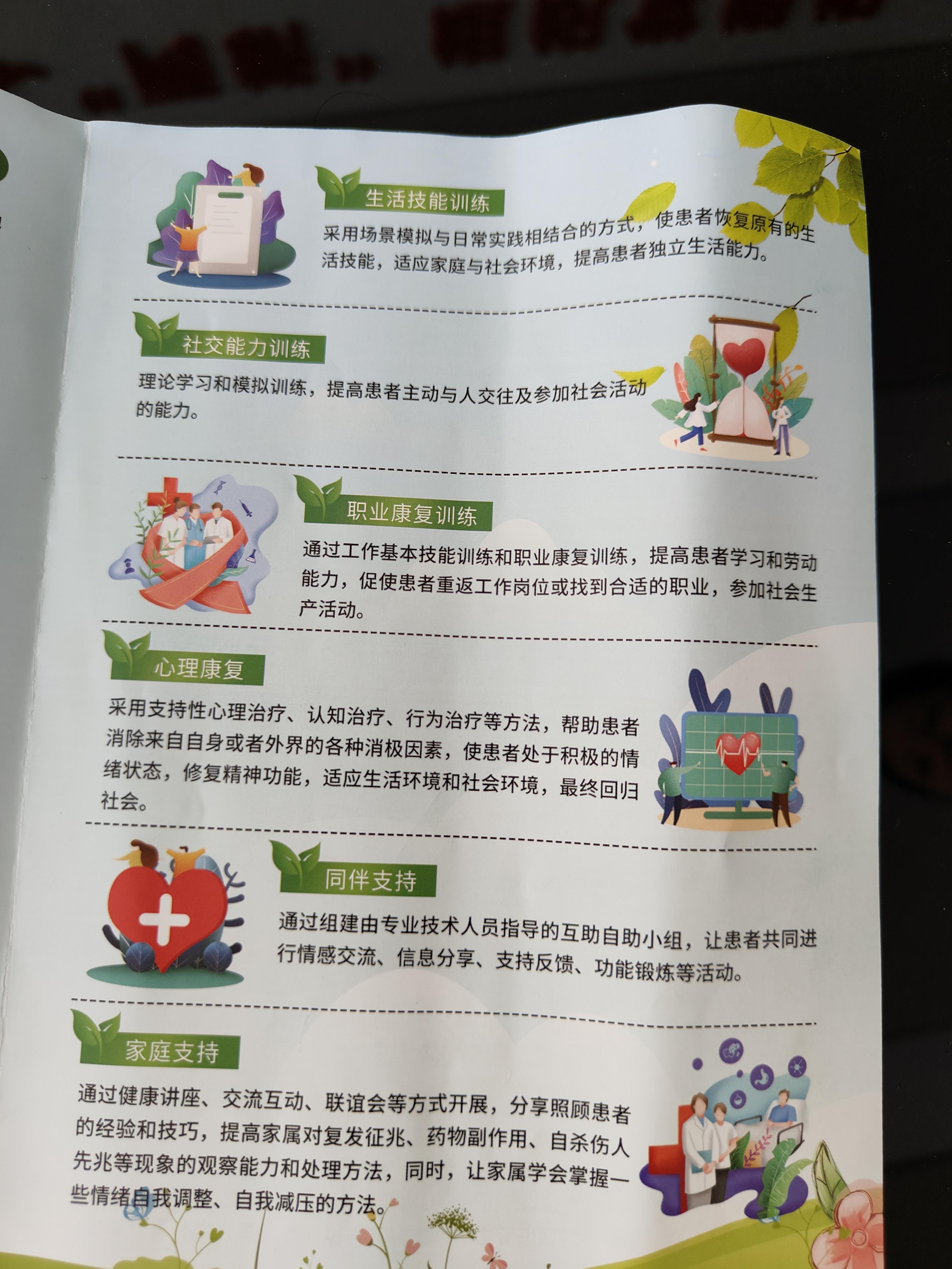精神障碍康复训练内容(精神障碍患者康复训练的主要内容包括)